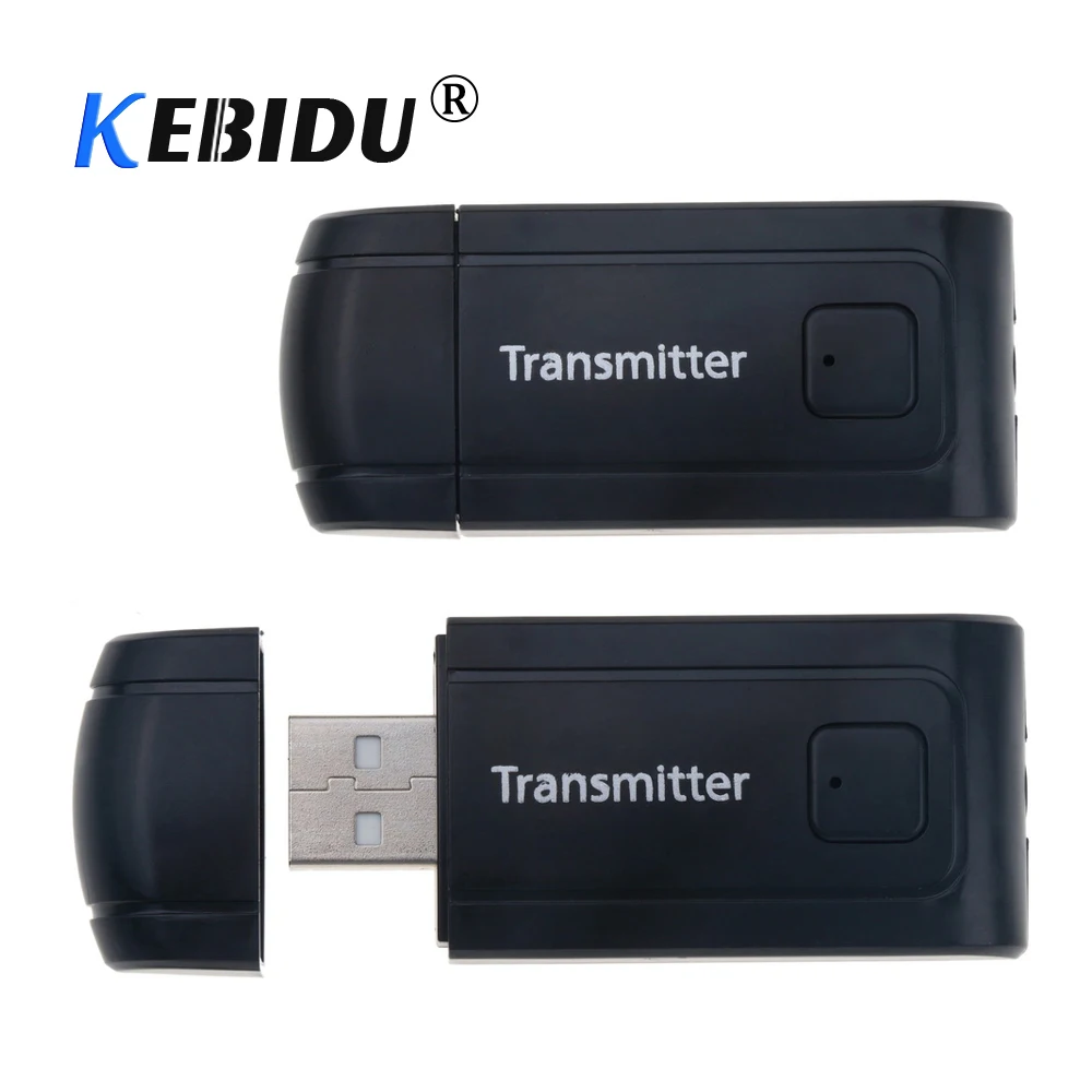 KEBIDU беспроводной Bluetooth V4 передатчик USB адаптер 3 5 мм стерео аудио музыкальный для