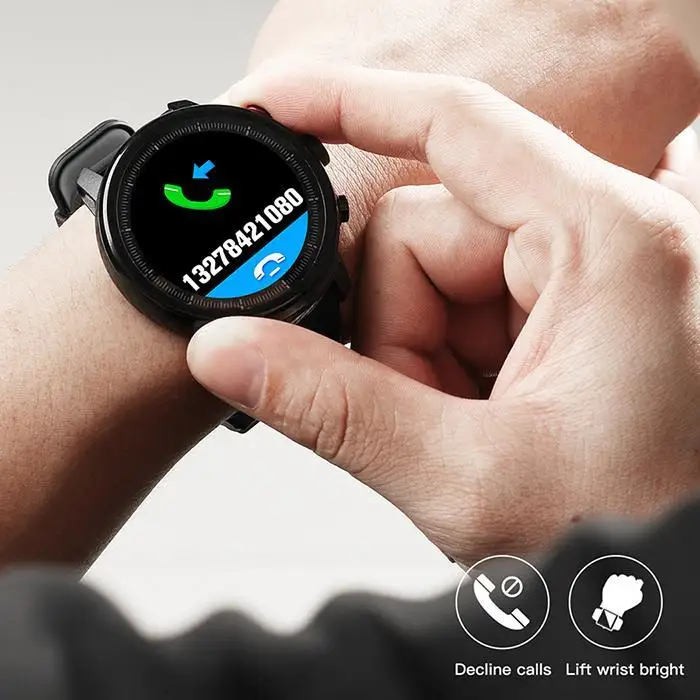 Смарт-часы водонепроницаемый браслет bluetooth сердце 380 мА/ч скорость IP68 шагомер