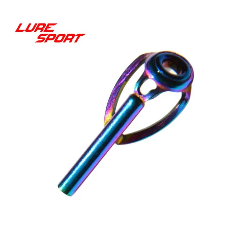 LureSport 4 шт. LG Top guide Rainbow frame голубое кольцо guidefishing rod repair Rod Building component Repair DIY