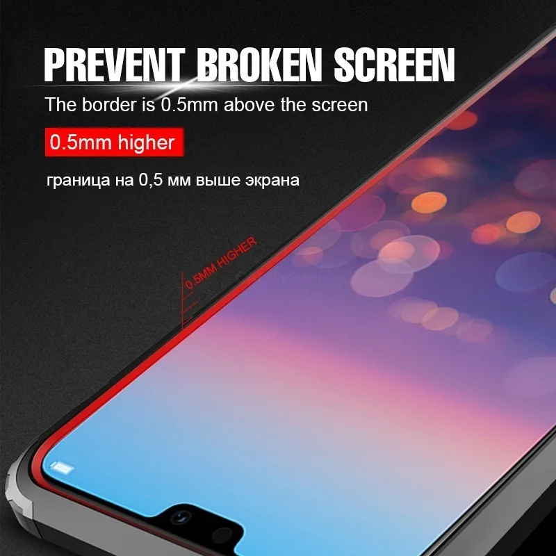 Роскошный защитный чехол Luxury Armor Shockproof для телефонов Huawei P20 Lite Mate 20 на 10 Pro Fundas Coques on.
