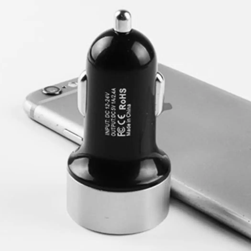 Генеральный Dual USB прикуриватель зарядный Порты и разъёмы 12 V 24 автомобиль