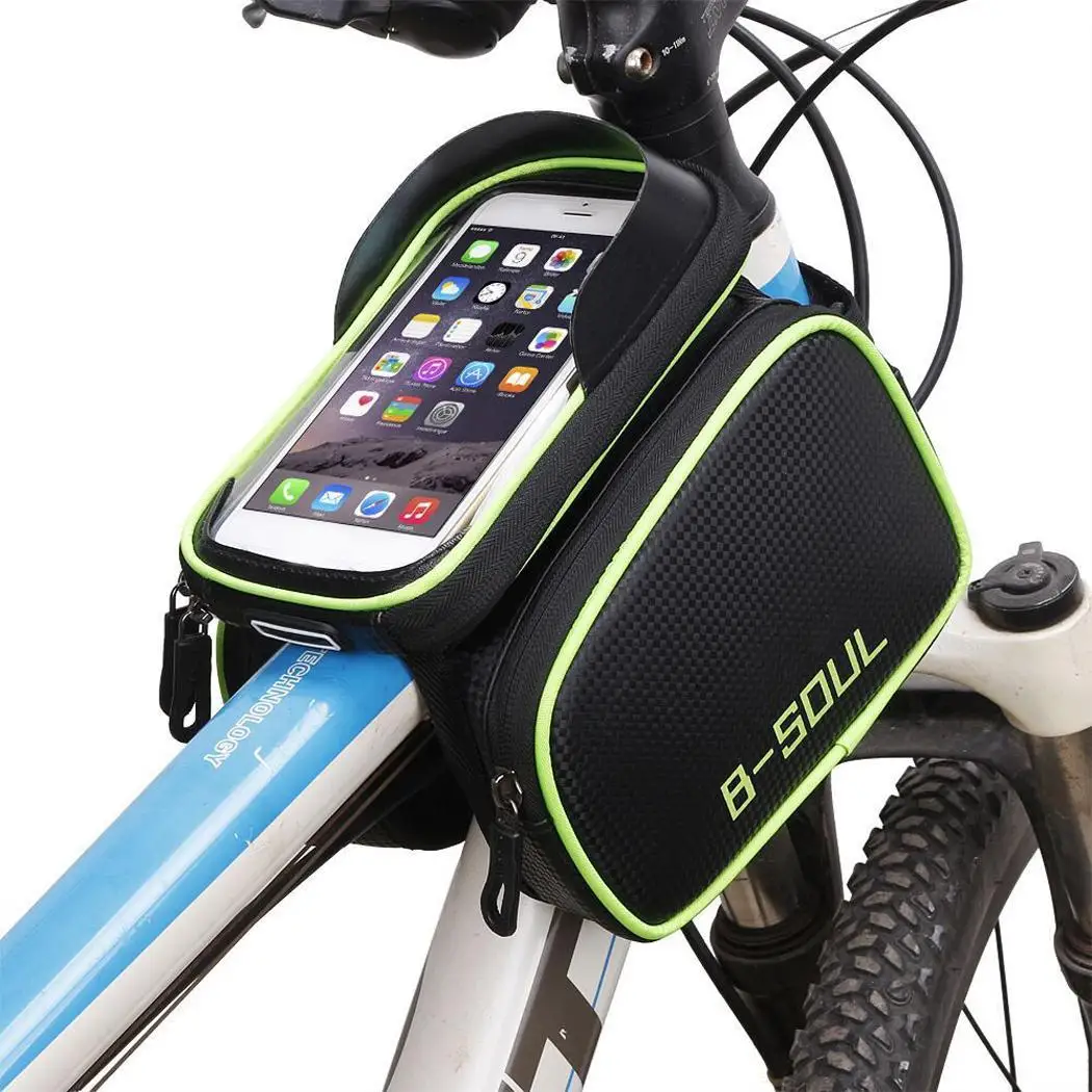 MTB дорожный велосипедный сенсорный экран передняя рамка велосипедная