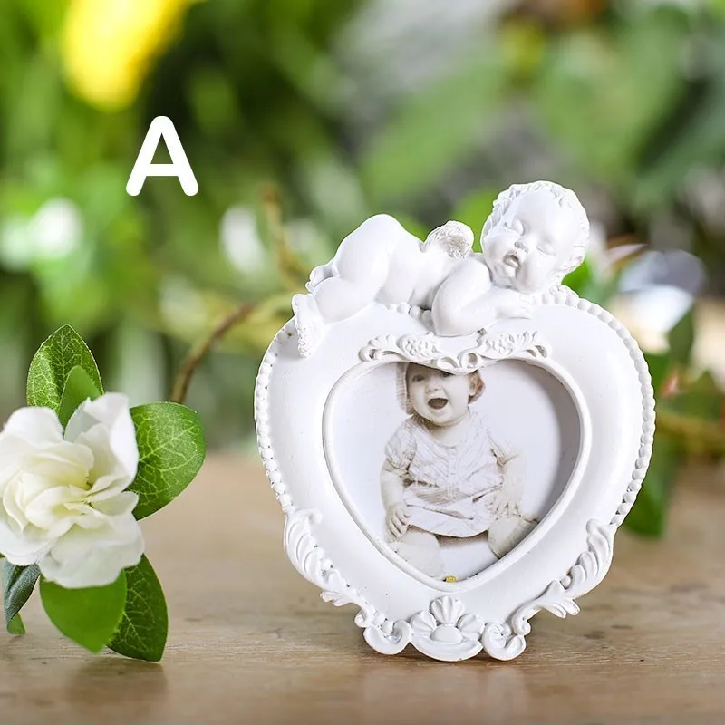 Фоторамки с ангелом белый Декор для дома настольная рамка подарок друга | Дом и