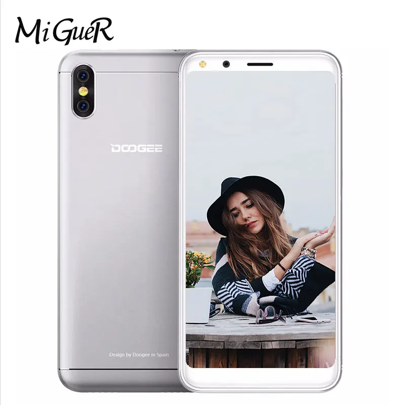 DOOGEE X53 Android 7 0 MTK6580M четырехъядерный 5 3 &quotдюймовый 18:9 экран 1 Гб ОЗУ 16 ПЗУ 2200 МП