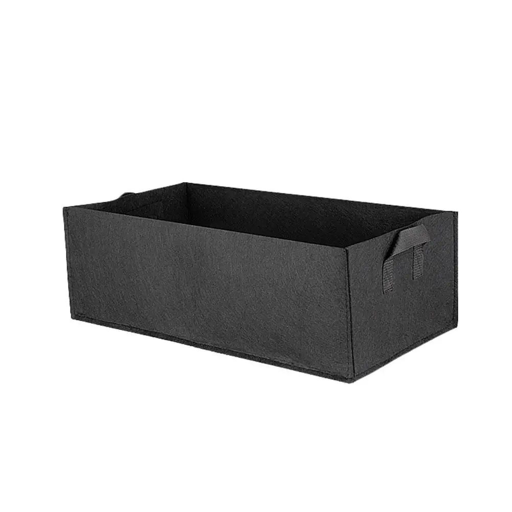 

LanLan Square Garden Growing Bags Planter Bag Plant Tub Container with Handles for Harvesting Growing Vegetables