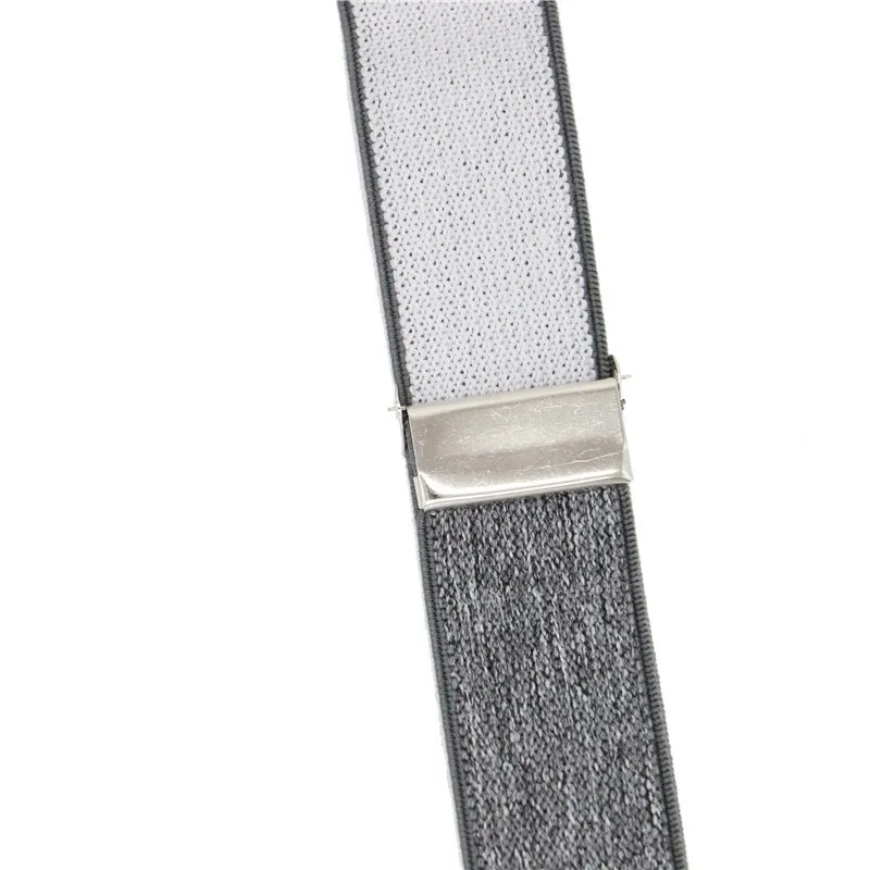 Men 4 Clips Braces X-back High Elastic Business Gift Suspenders Men's Fashion Shirt Brace 2cm Width Casual Wear | Аксессуары для