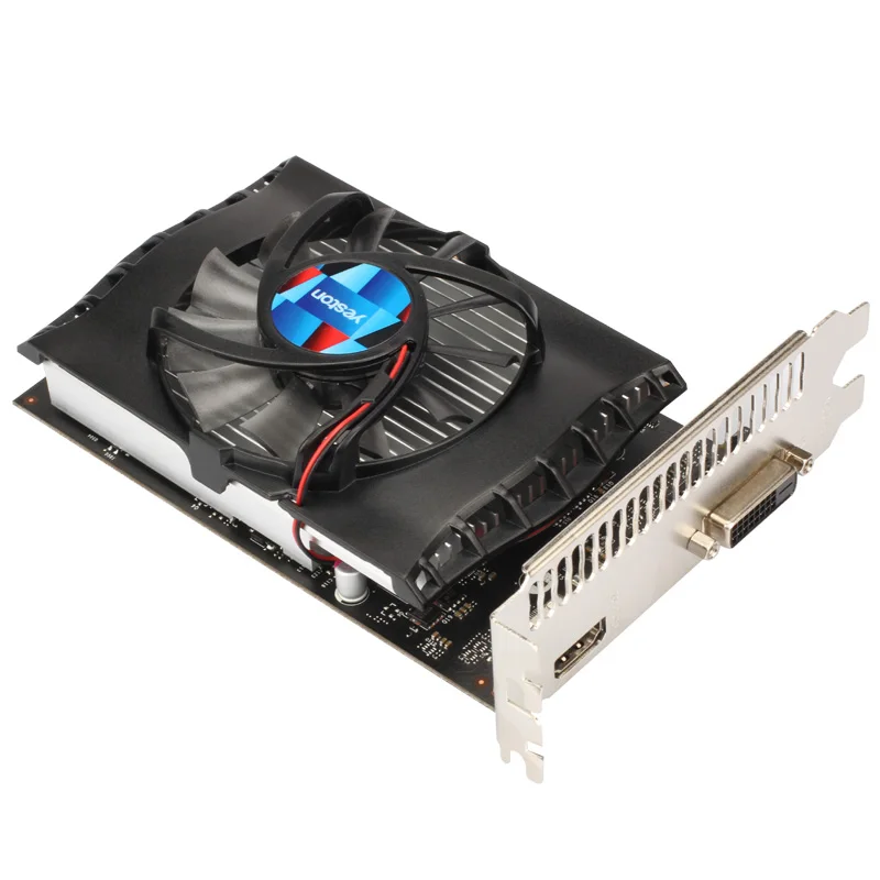 Yeston Geforce Gt 1030 2 ГБ Gddr5 видеокарты Nvidia Pci Express 3 0 настольный компьютер ПК видеоигровая
