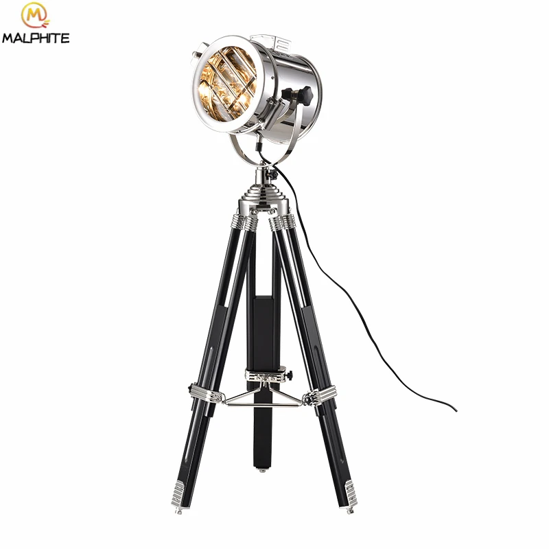 Современная светодиодная напольная ретро лампа для гостиной прожектор стоячий