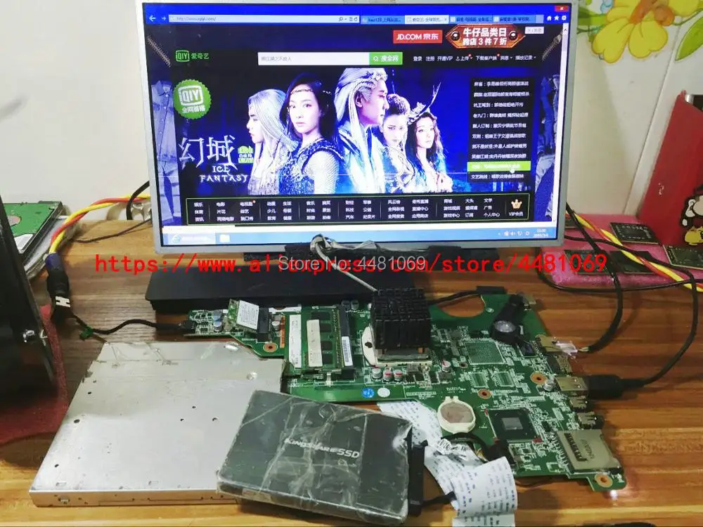 687702-001 688018-501 688018-001 for HP CQ58 2000 2000-2204TU Laptop Motherboard PGA 989 HM70 DDR3 100% test good | Компьютеры и офис