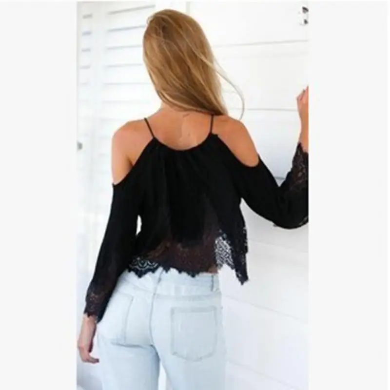 2019 новые женские топы Модные летние кружевные жилет Тэнк-Топ Повседневная Блузка