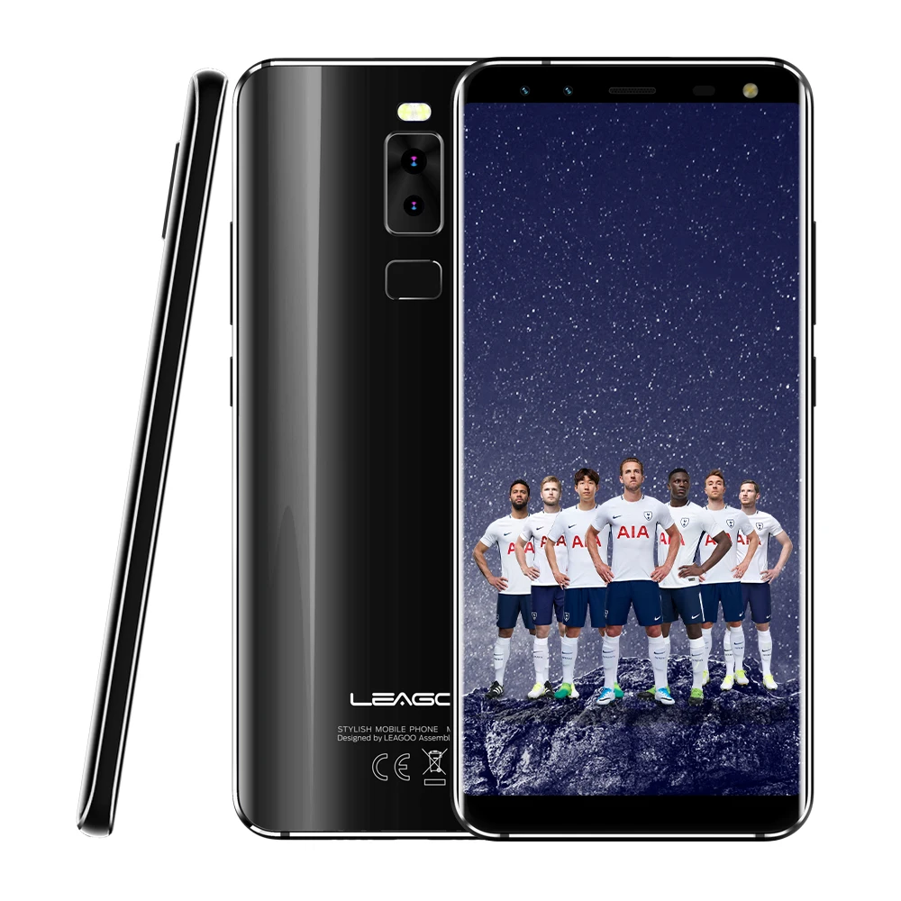 Leagoo S8 18:9 Display 5.7''HD MT6750T Octa Core Android 7.0 3GB RAM 32GB ROM Fingerprint 13MP 4 Cameras Mobile Phone | Мобильные