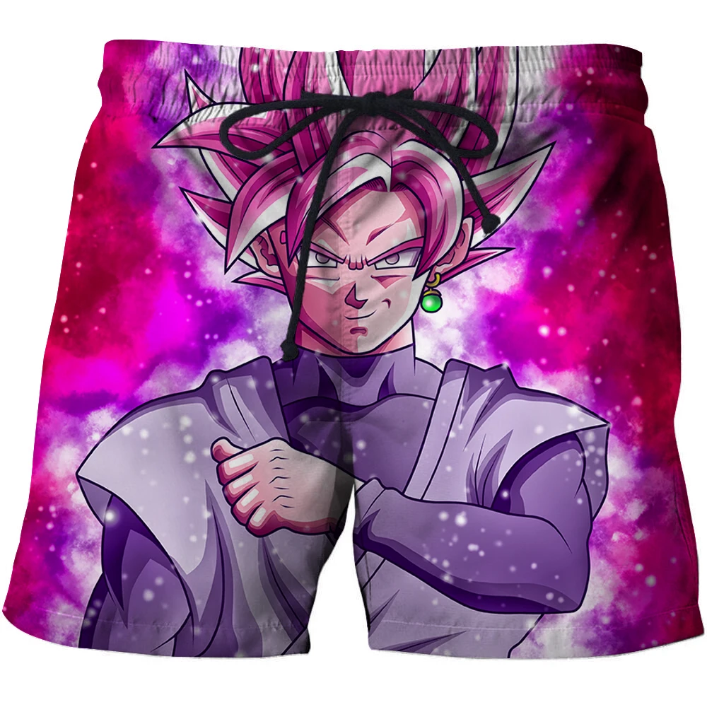 Dragon Ball Z Гоку печати купальники мужские сексуальные повседневные бордшорты