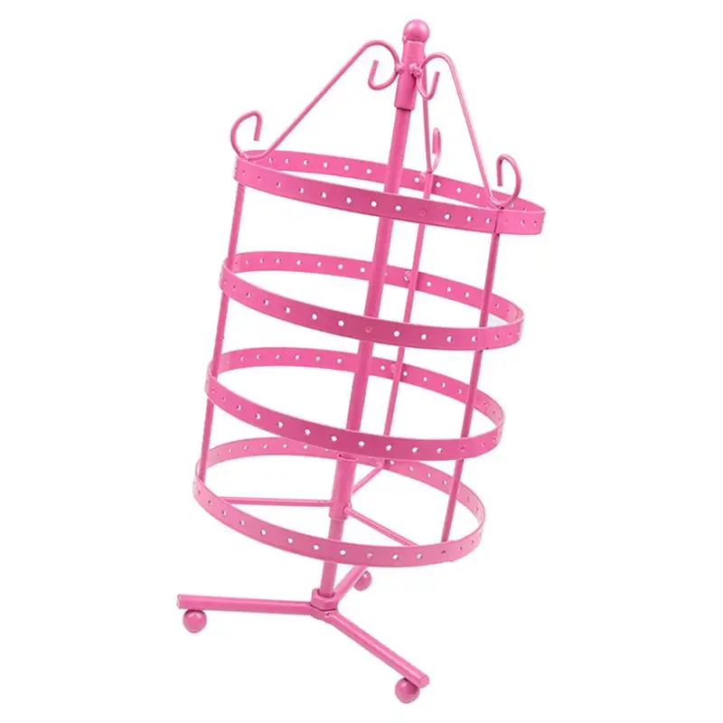 1PC Portable Four-Layer Rotating Convenient Jewelry Holder Storage Rack Display For Necklace Watches Earrings | Дом и сад