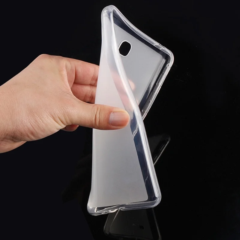 

Case For Samsung Galaxy Tab 3 7.0" SM-T210 T210 T211 P3200 P3210 Cover 360 Full Protective Soft TPU Cover Clear Back Slim Cases