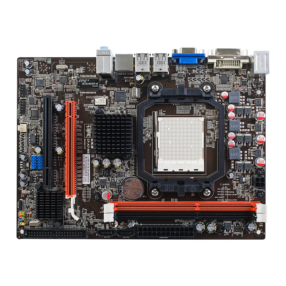 Красочные C. A780T D3 V19 материнская плата DDR3 IDE/SATA AMD 760G/разъем AM3 MATX материнская плата DDR3 Поддержка двухканальный