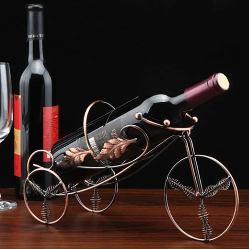 Vintage Tricycle Wine Rack Ornaments Creative Nice Hold Decor Storage Home Kitchen Bar Decoration Accessories Gi | Дом и сад