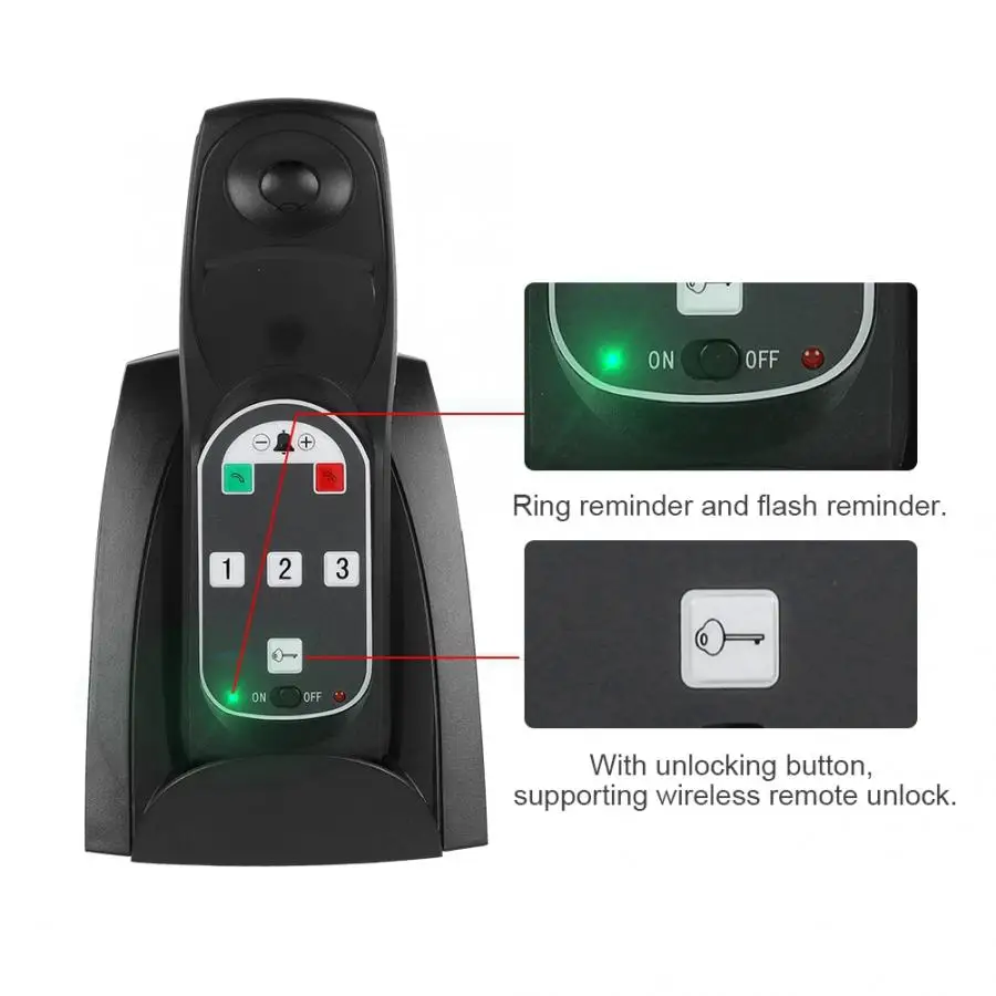 2.4G 3.5in ISM Wireless Door Bell Remote Unlock Digital Voice Intercom System intercomunicador | Безопасность и защита