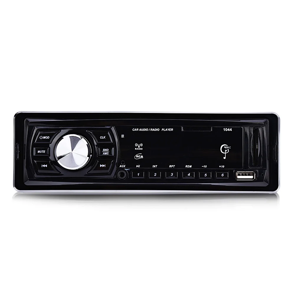 Универсальный Автомобильный MP3 плеер один Din FM радио USB SD Пульт дистанционного