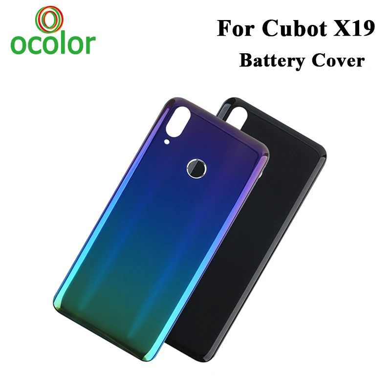 Ocolor для Cubot X19 крышка аккумулятора жесткая батарея защитная задняя корпус сменный