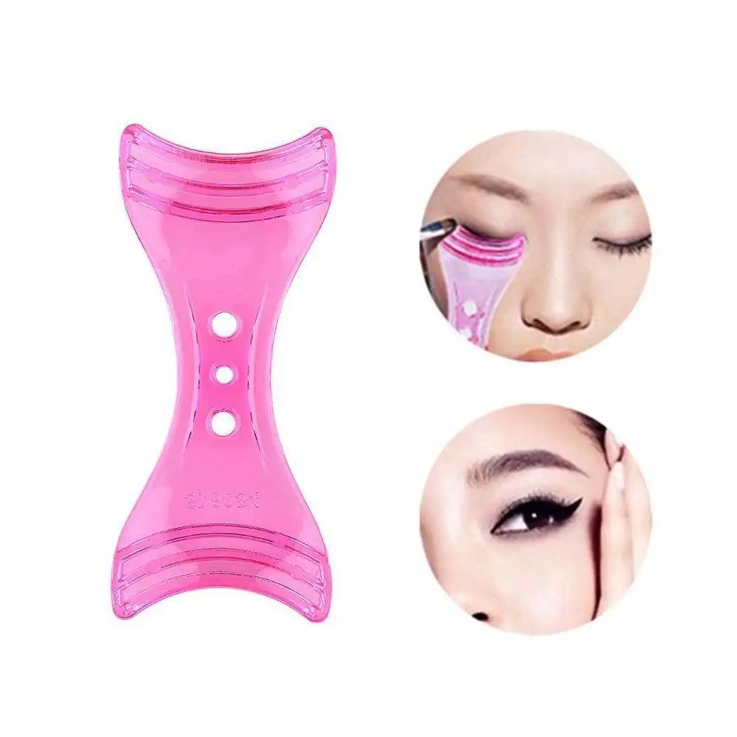 Fashion Reusable Eyeliner Model Tool Eye Makeup Pink Helper |