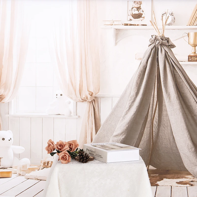 Рождественский небольшой свежий западный стиль для взрослых фон фотосъемки с