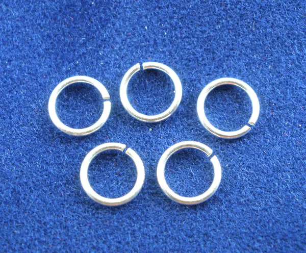 

DoreenBeads 20 шт., чистое серебряное кольцо 5 мм (B01830), yiwu