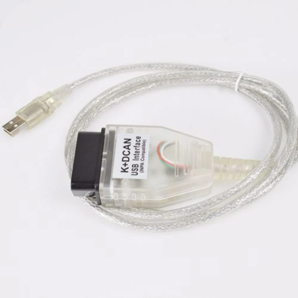 Автомобильный диагностический инструмент K + D CAN OBD2 USB интерфейсный кабель для INPA