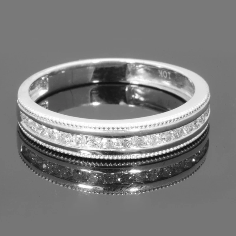 Couple Ring Jewelry Fashion Single Row Silver Vintage Party Wedding Engagement Finger Accessories Gift New 2019 D30 | Украшения и