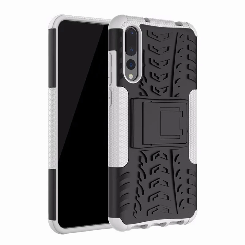 Remanbor For Huawei P20 Pro Silicone Armor Case TPU Cover Shockproof Protective Mobile Phone 6.1'' |