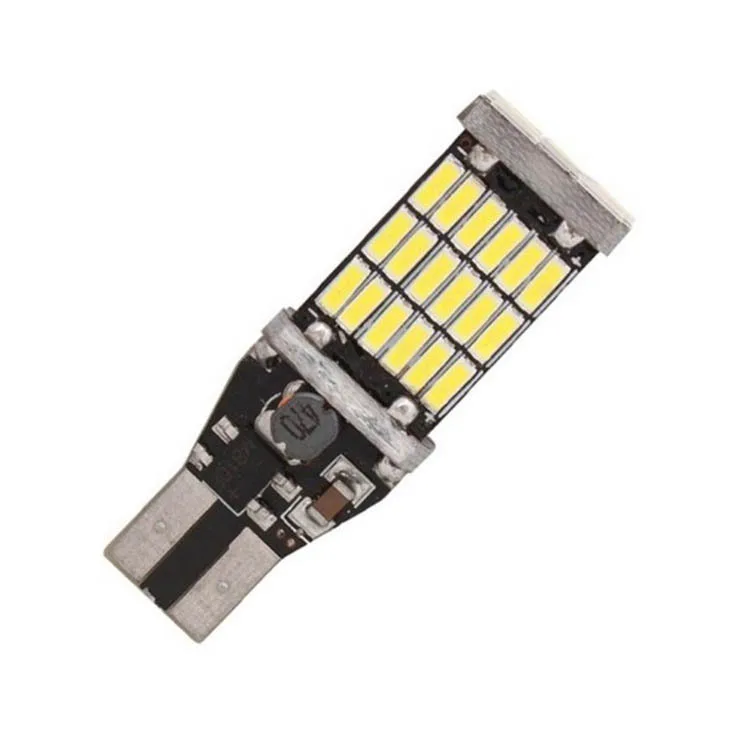 Автомобильная светодиодная декодирующая обратная лампа T15 4014 45SMD рулевая