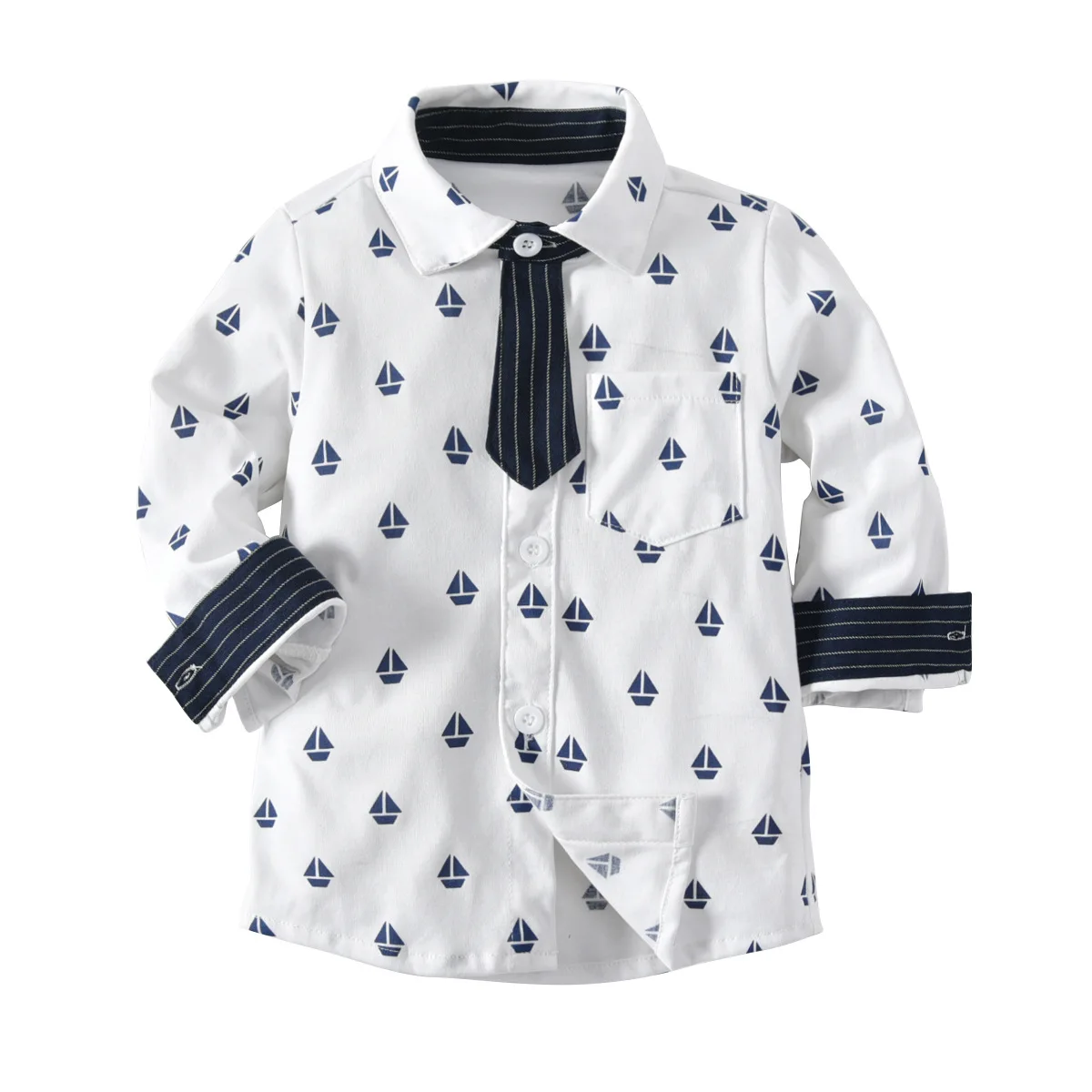 Baby long sleeve shirt set autumn and winter new male baby gentleman pants three-piece | Детская одежда и обувь