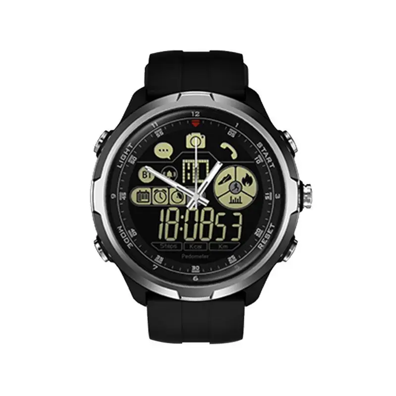 Bluetooth 4 0 водостойкие Smartwatch полный вид дисплей механические руки Android IOS шаги граф