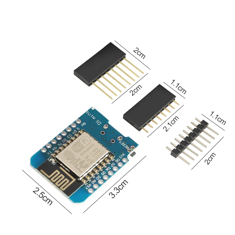 

ESP8266 ESP-12 ESP12 ESP-12E Mini Module Wemos D1 Mini WiFi Development Board Micro USB 3.3V Based On ESP-8266EX 11 Digital Pin