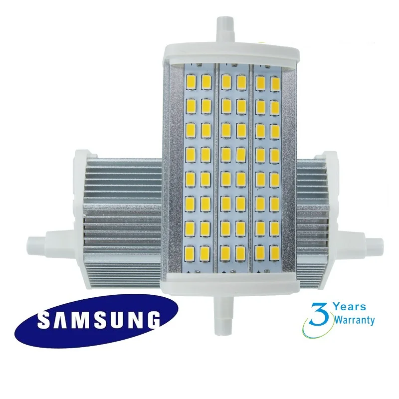 20 шт./лот Dimmable Вт 118 мм led R7S Свет J118 светодиодные лампы RX7S прожектор 200 галогенная