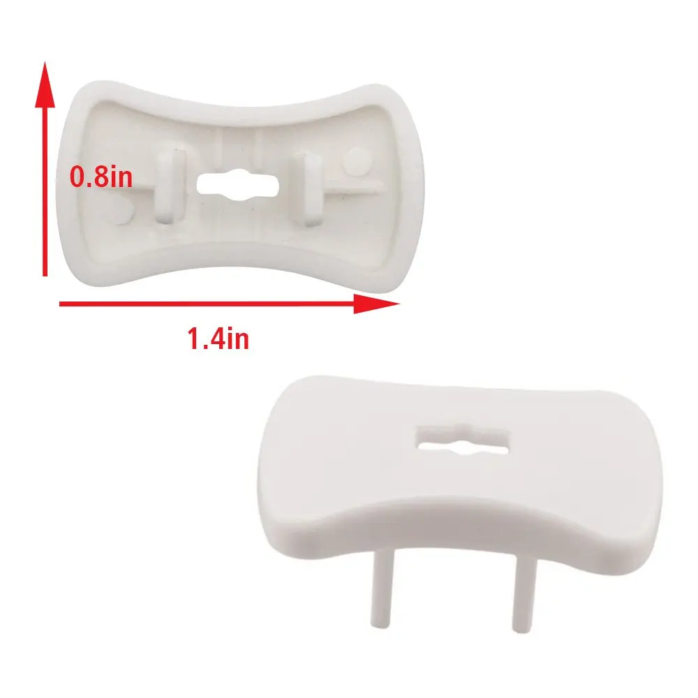 Protecci&oacute;n para beb&eacute;s (24 enchufes + 4 botones), cubierta de enchufe para protecci&oacute;n de beb&eacute;s, cubierta de enchufe, Protector de enchufe de 2 agujeros para protecci&oacute;n de ni&ntilde;os-4