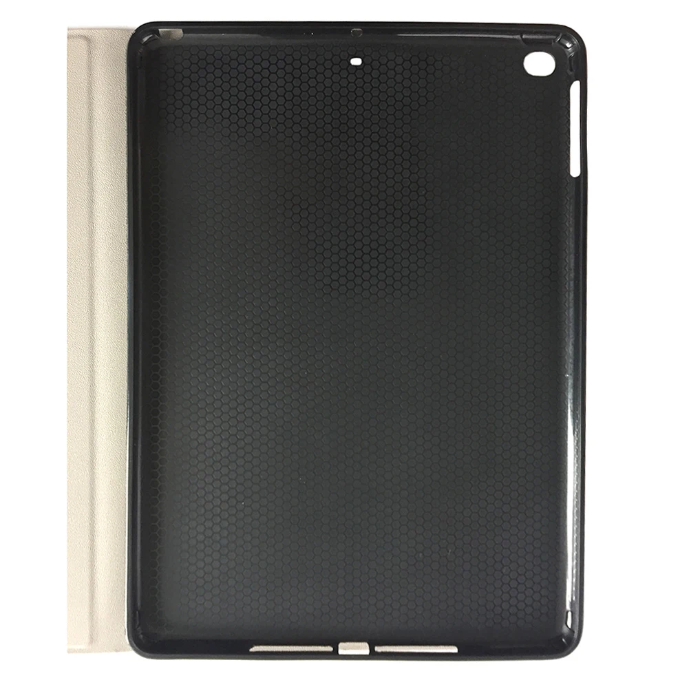 Серебряный силиконовый мягкий чехол для iPad Air2 9 7 дюймовый смарт из искусственной