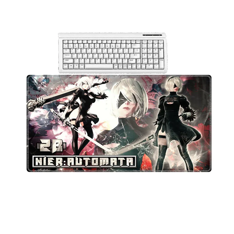Коврик для мыши XGZ DIY с подарком на заказ игровой коврик Ниме 2B 30x60 до 40x90 см большая