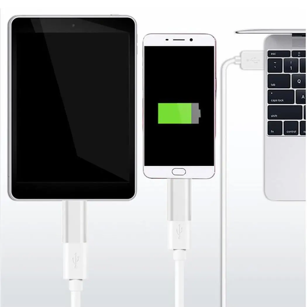 Новый мини-адаптер для передачи данных USB белый черный адаптер Micro-type-C | Мобильные