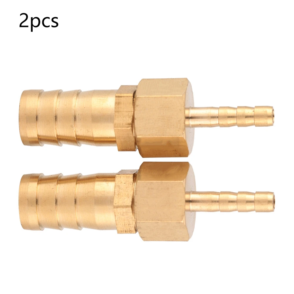 2 шт. 4 12 мм латунный фитинг шланга хвостовый редуктор Соединительный