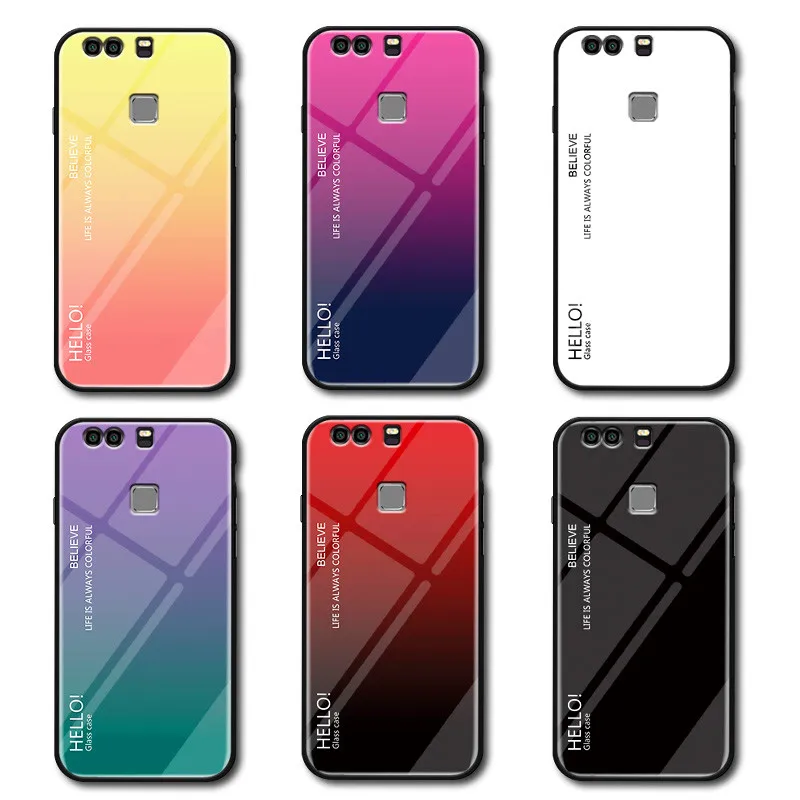Чехол-накладка из закаленного стекла для Huawei P 9 Plus Ascend P9 EVA L19 L09 P9Plus VIE-L09 VIE-L19 |