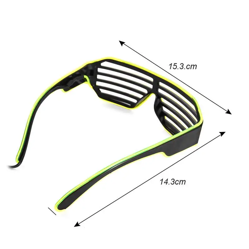 Светодиодный светильник для очков светящиеся оттенки в темноте новинка