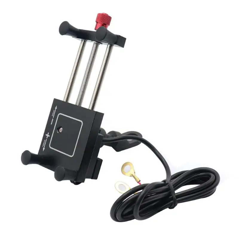 Держатель для телефона из алюминиевого сплава USB зарядное устройство MTB