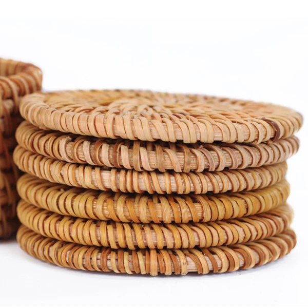 6 шт./лот креативные подставки для напитков набор кунг-фу аксессуары чая круглый