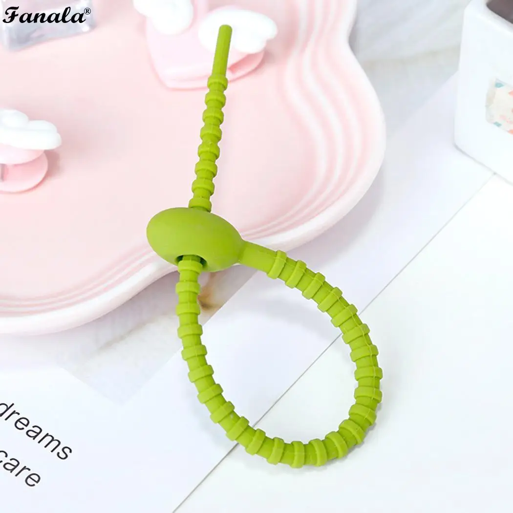 Multi functional Silicone печать для еды Tie Rope желтый красный розовый оранжевый серый зеленый