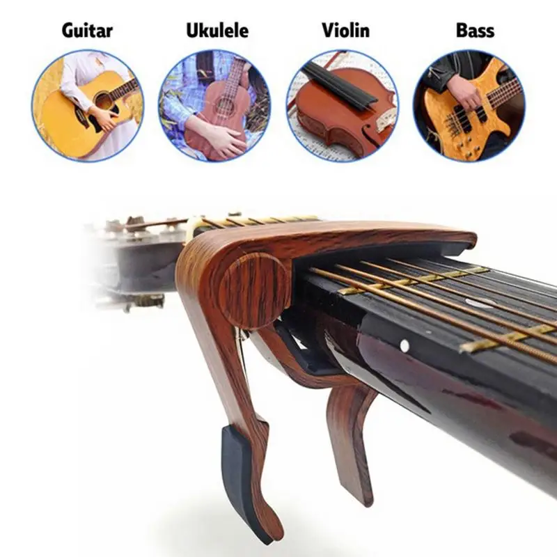 Гитара Bass Banjo Скрипка укулеле Capo защищает шею гитарные аксессуары алюминиевые