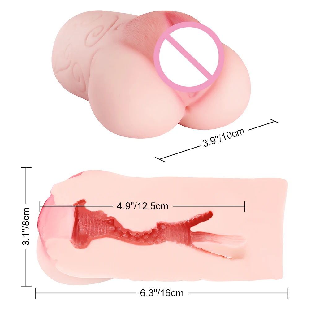 Utimi Male Masturbator Realistic Vagina Ultra Soft Masturbation Toy Vivid Pussy with Lifelike Uterus Reddish Labia | Красота и