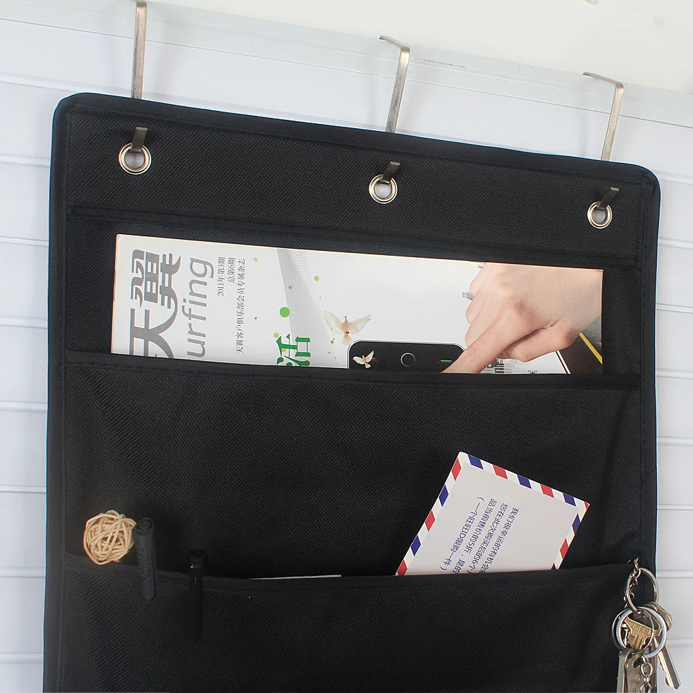 Ткань Оксфорд 10 Карманный Настенный подвесной Органайзер для файлов сумка