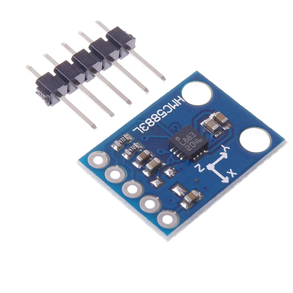 IIC/I2C GY 273 HMC5883L 3 осевой Компас магнитометр сенсор плата модуль для Arduino 5 В