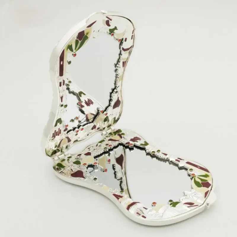 Портативный Путешествие Прочный косметическое зеркало стороны провести