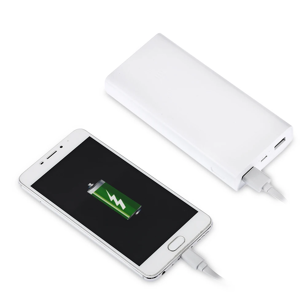20000 мАч Xiao mi power Bank 2C внешний аккумулятор поддержка QC3.0 Dual USB портативное быстрое